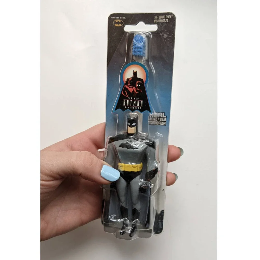 Vintage 90's Children's Batman‎ Toothbrush NOS, The New Batman Adventures SEALED